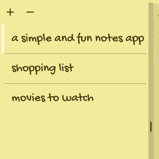 Notes app - custom theme